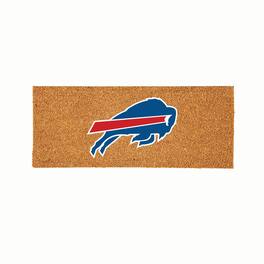 Evergreen Enterprises - Buffalo Bills 24" x 60" Outdoor Team Color Logo Coir Mat - Brown