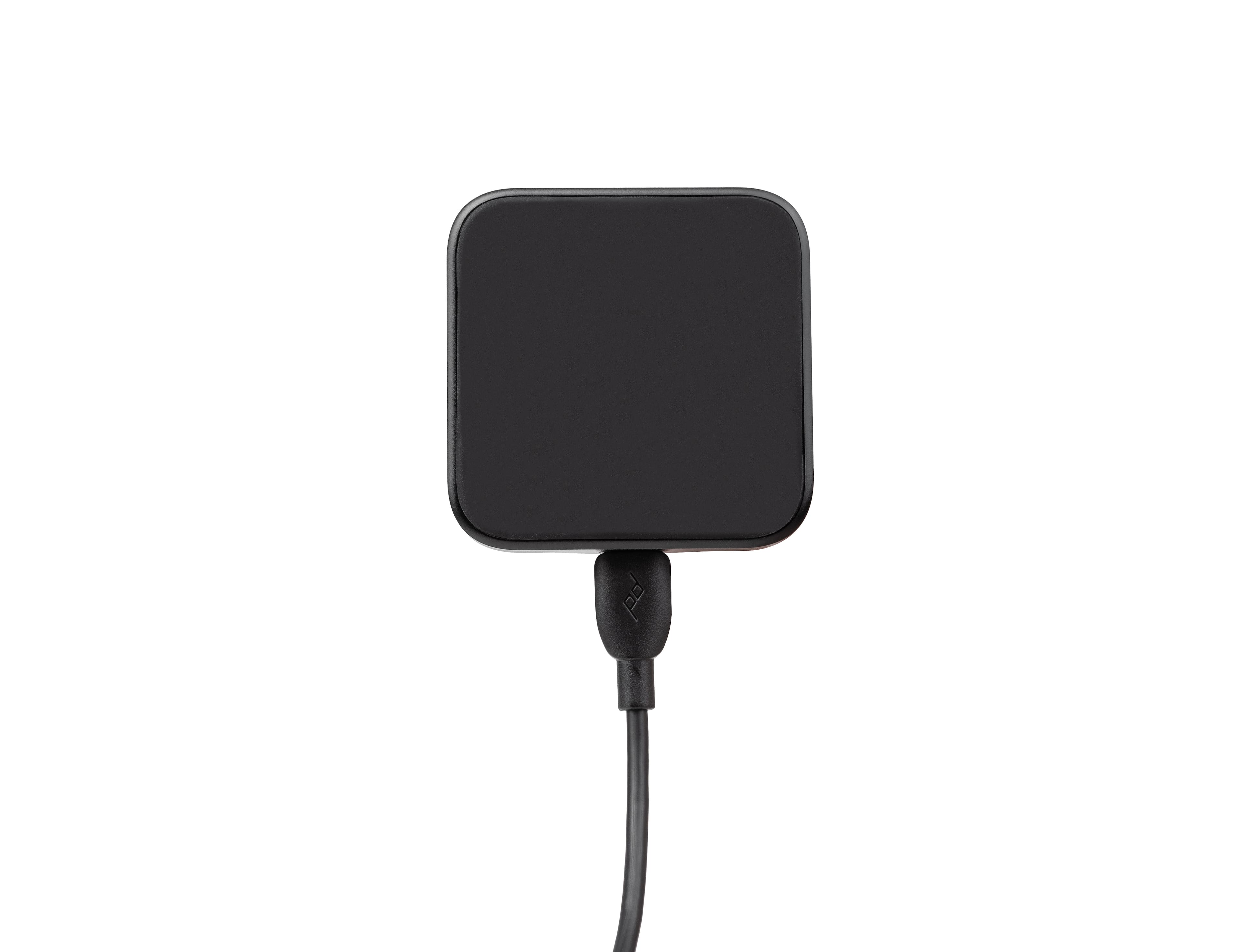 Front. Peak Design - Mobile Car Mount VHB Charging v2 - Black.