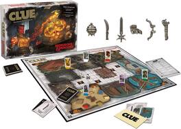 USAoploy - Dungeons & Dragons Clue Board Game | For 3-6 Players - Black