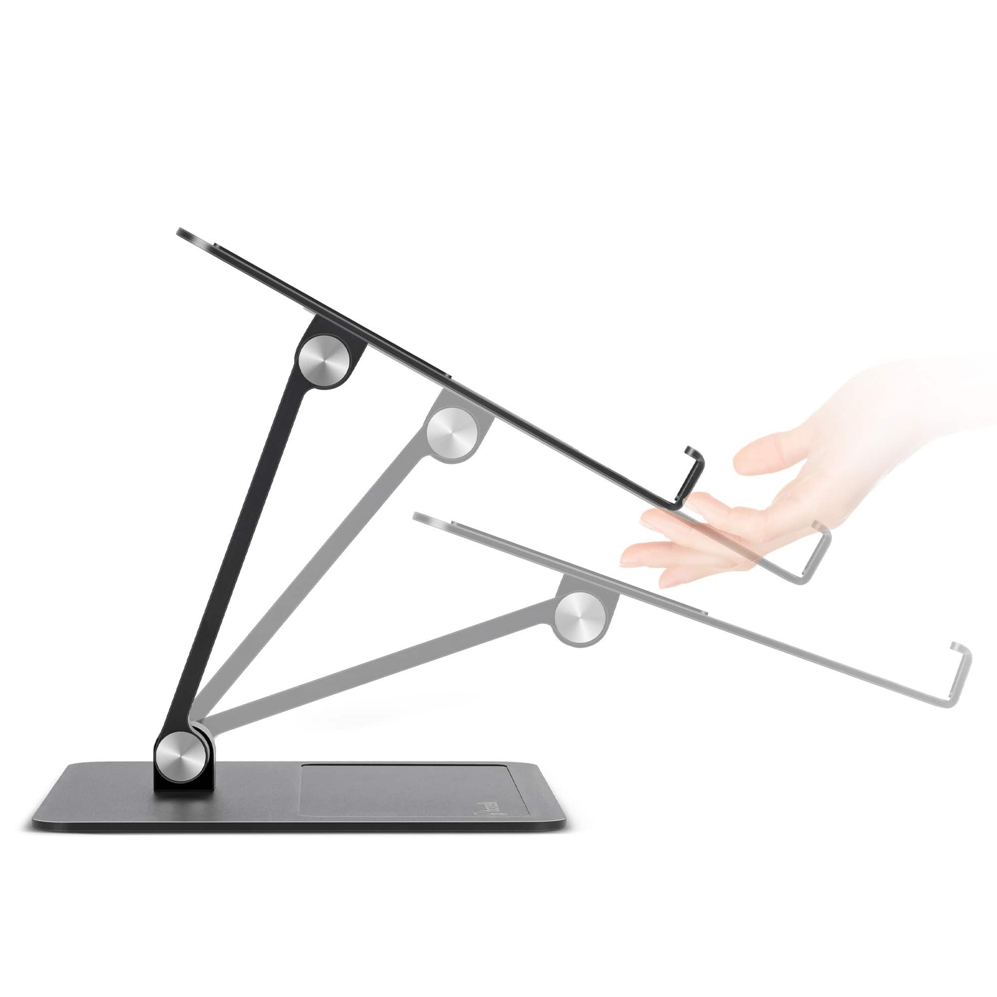 Bonelk - Aluminum Stand for Compact Laptops - Black
