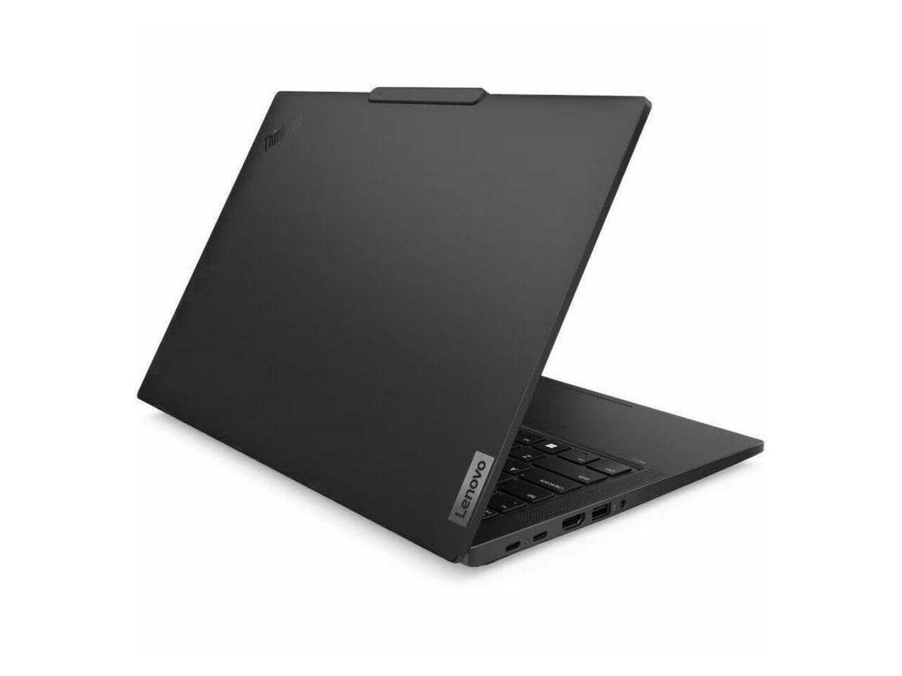 Alt View 4. Lenovo - Lenovo ThinkPad 14.0" AMD Ryzen 7 8840U AMD Radeon 780M 16GB Memory 512GB Storage Windows 11 Pro 21MC000CUS - Black.