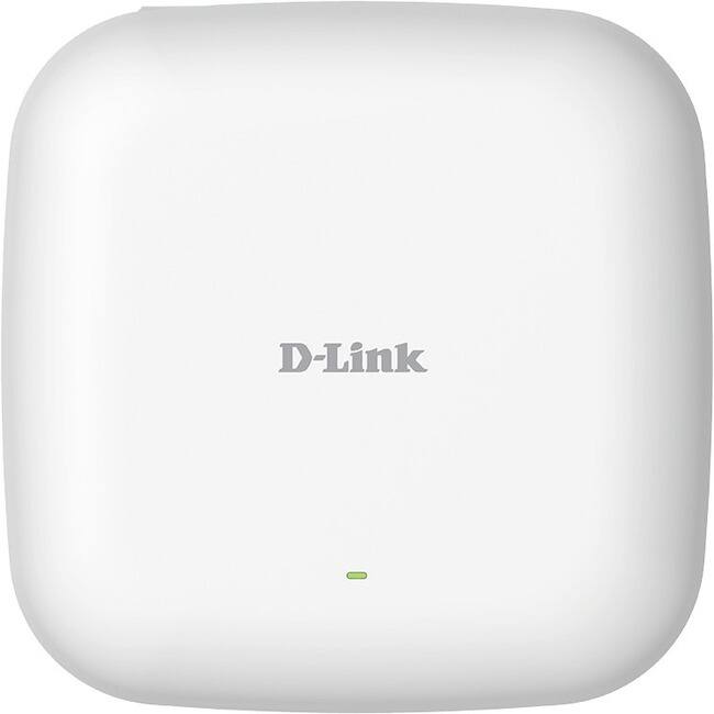 Front. D-Link - D-Link Nuclias DAP-X2810 Dual Band IEEE 802.11 a/b/g/n/ac/ax 1.76 Gbit/s Wireless Access Point - 2.40 GHz, 5 GHz - 2 x - Unknown.