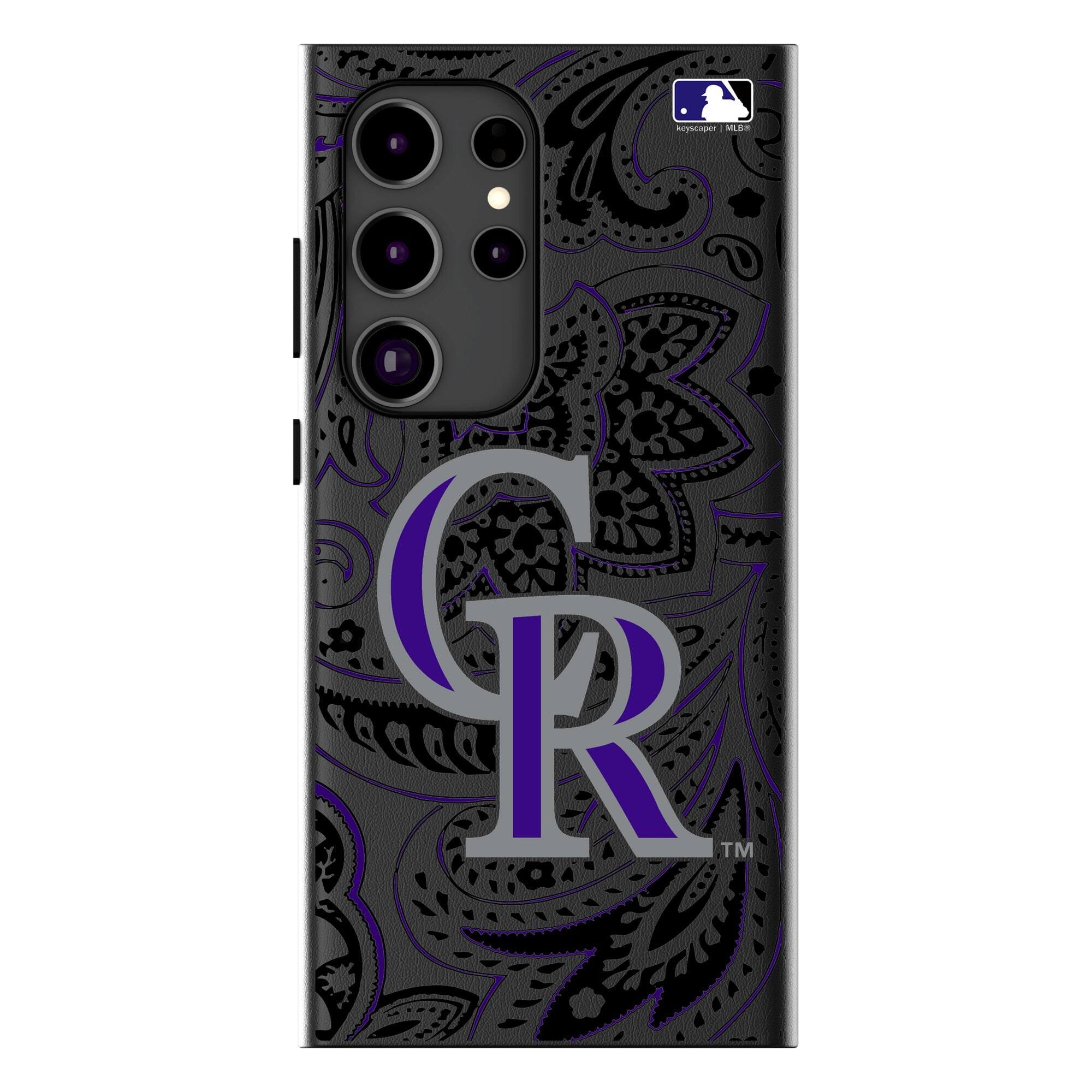 Keyscaper - MLB - Colorado Rockies Paisley Galaxy Magnetic Bump Case - S24 Ultra - Black price history on PriceWatchPro