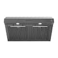 Forno Appliances - 30 inches - Externally Vented - Under cabinet Range Hood - Black