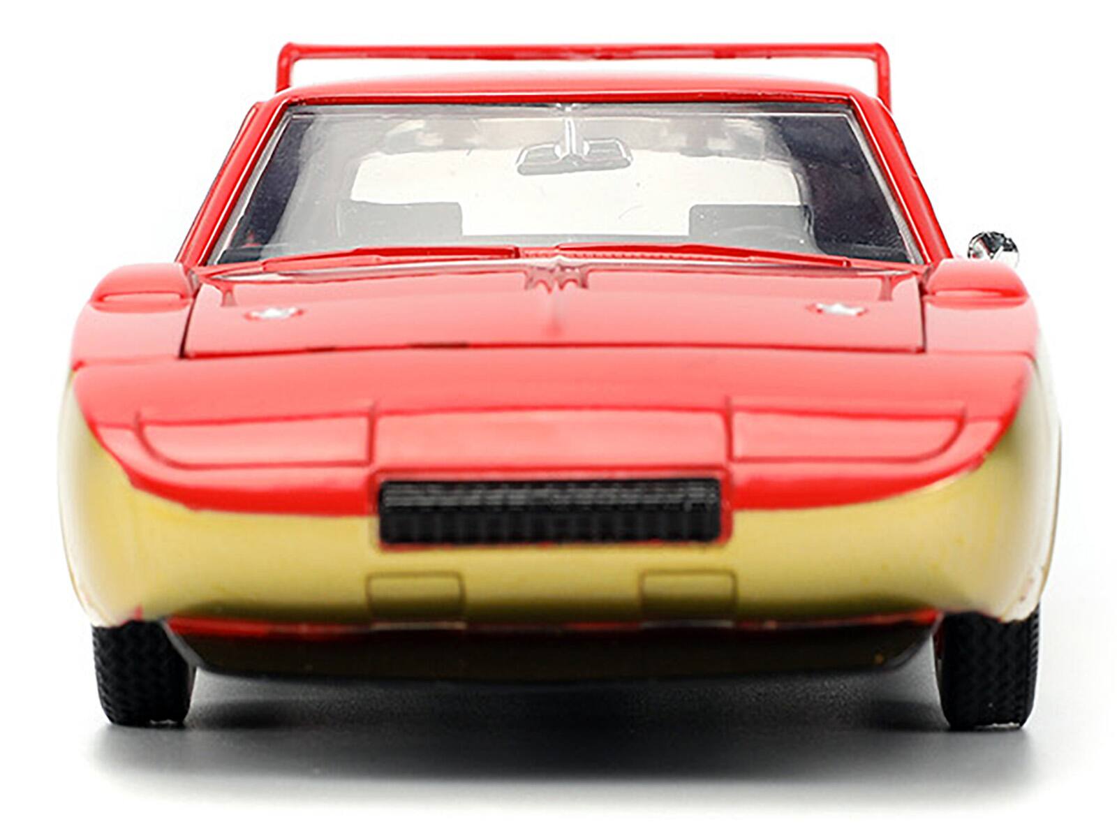 Alt View 5. Jada - 1969 Dodge Charger Daytona #33 Red and Gold Metallic with Graphics "Bigtime Muscle" Series 1/24 Model Car by Jada.