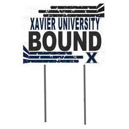 Jardine - Xavier Musketeers 18" x 24" Team Yard Sign - White