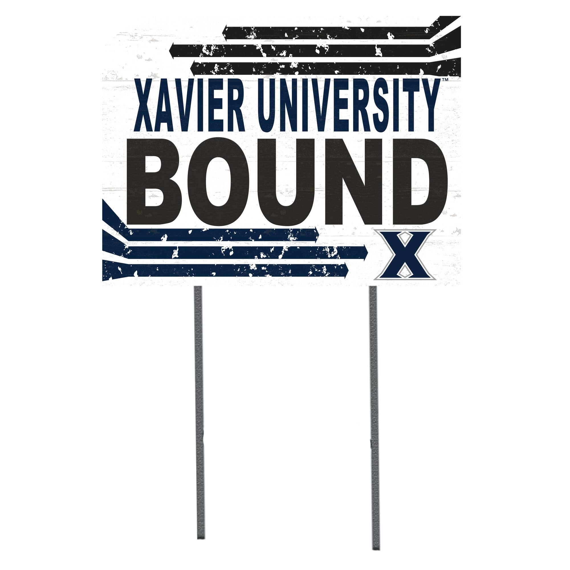 Xavier Musketeers 18" x 24" Team Yard Sign