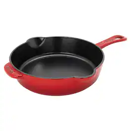 Staub - Cast Iron 8.5-inch Traditional Deep Skillet - Cherry