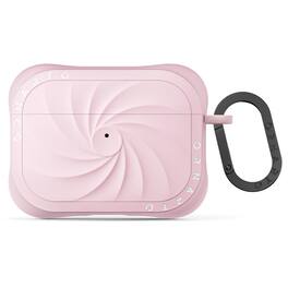 Ornarto - Vortuxe for AirPods Pro 3 Case 2025, Liquid Silicone Shockproof Cover with Carabiner - Chalk Pink