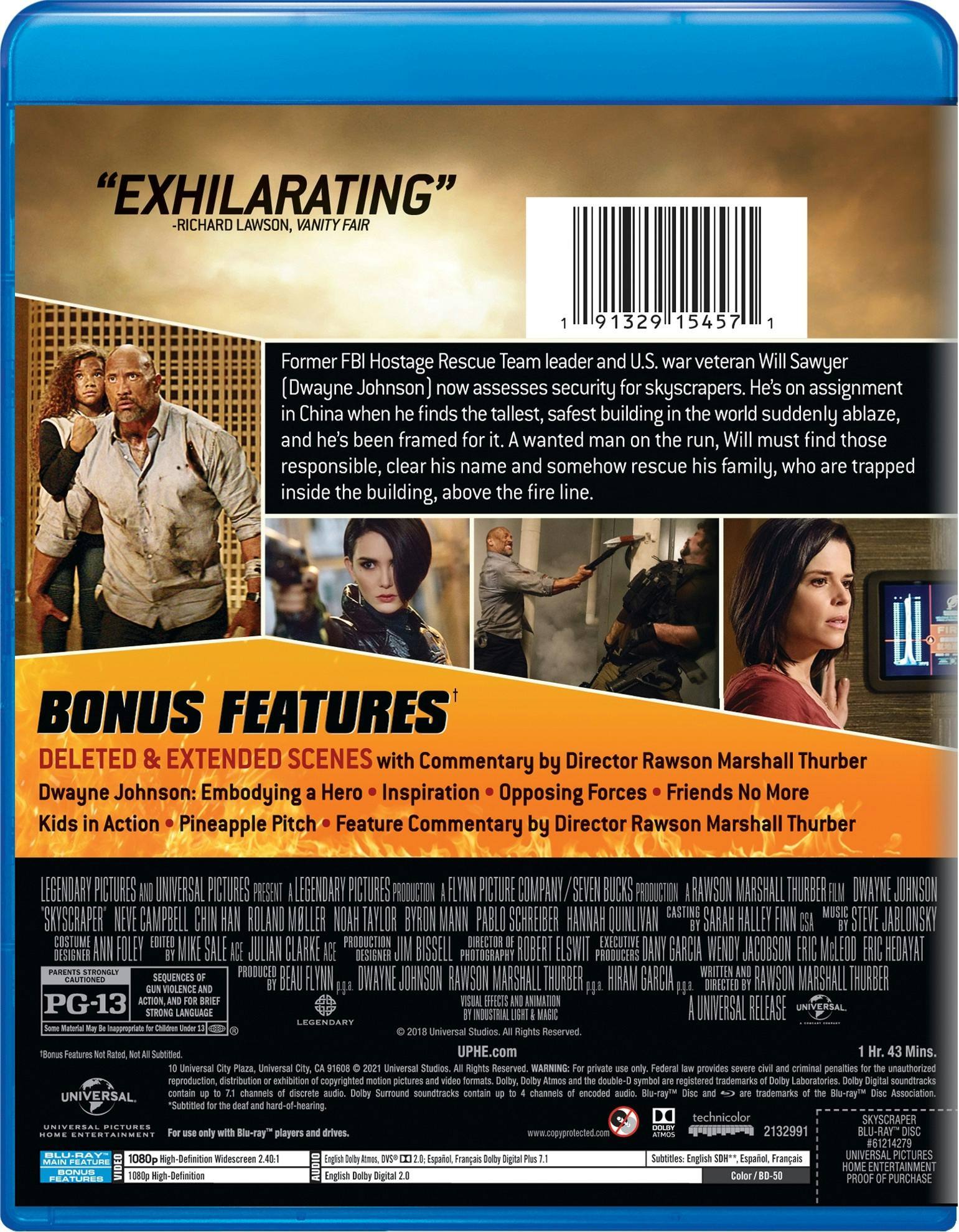 Angle. Skyscraper (Blu-ray New Box Art) [Blu-ray].