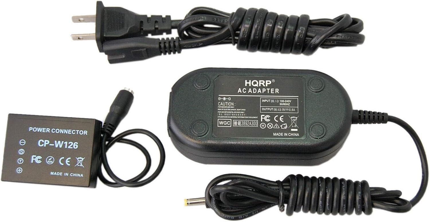 CIDES  
2DA CEO VD 7 Smat R HQRP AC ADAPTER POWER CONNECTOR CP-W126  
S T FC RoN CE +  
MADE IN CHINA  
INPUT (A 100-240V CAUTION SO/6OHZ  
OUTPUT ( SV= D .8A a a 1 d - Nto FC CE WGC te 3892A300 H X  
MADE IN CHINA M2 60 9/ AWe COCE  
WM S CR