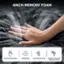 4 Inch Memory Foam: Soft & Comfortable, Breathable, Gel Memory Foam, Bamboo Charcoal Memory Foam