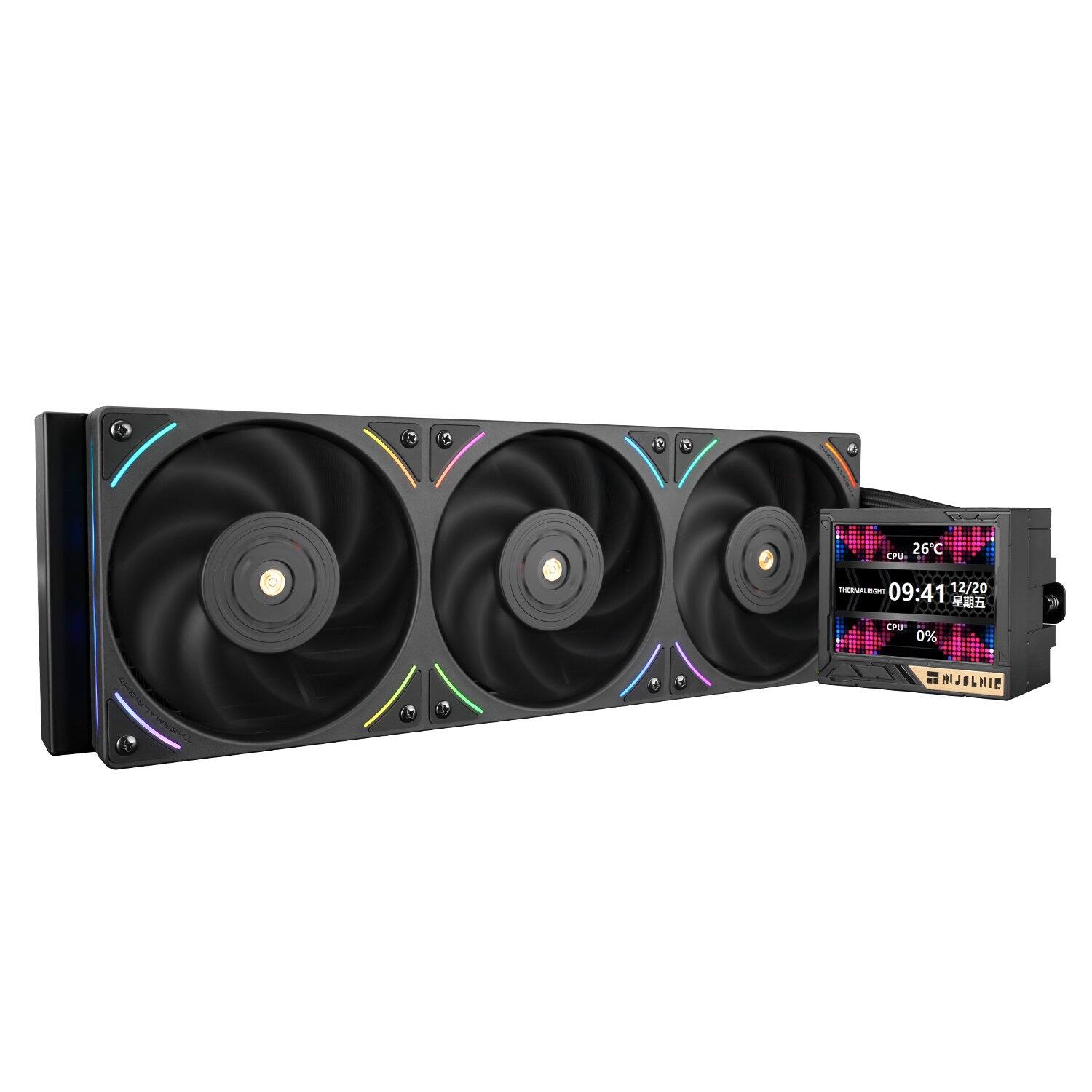 Thermalright Mjolnir Vision 360 UB ARGB CPU Water Cooler, 3 PWM