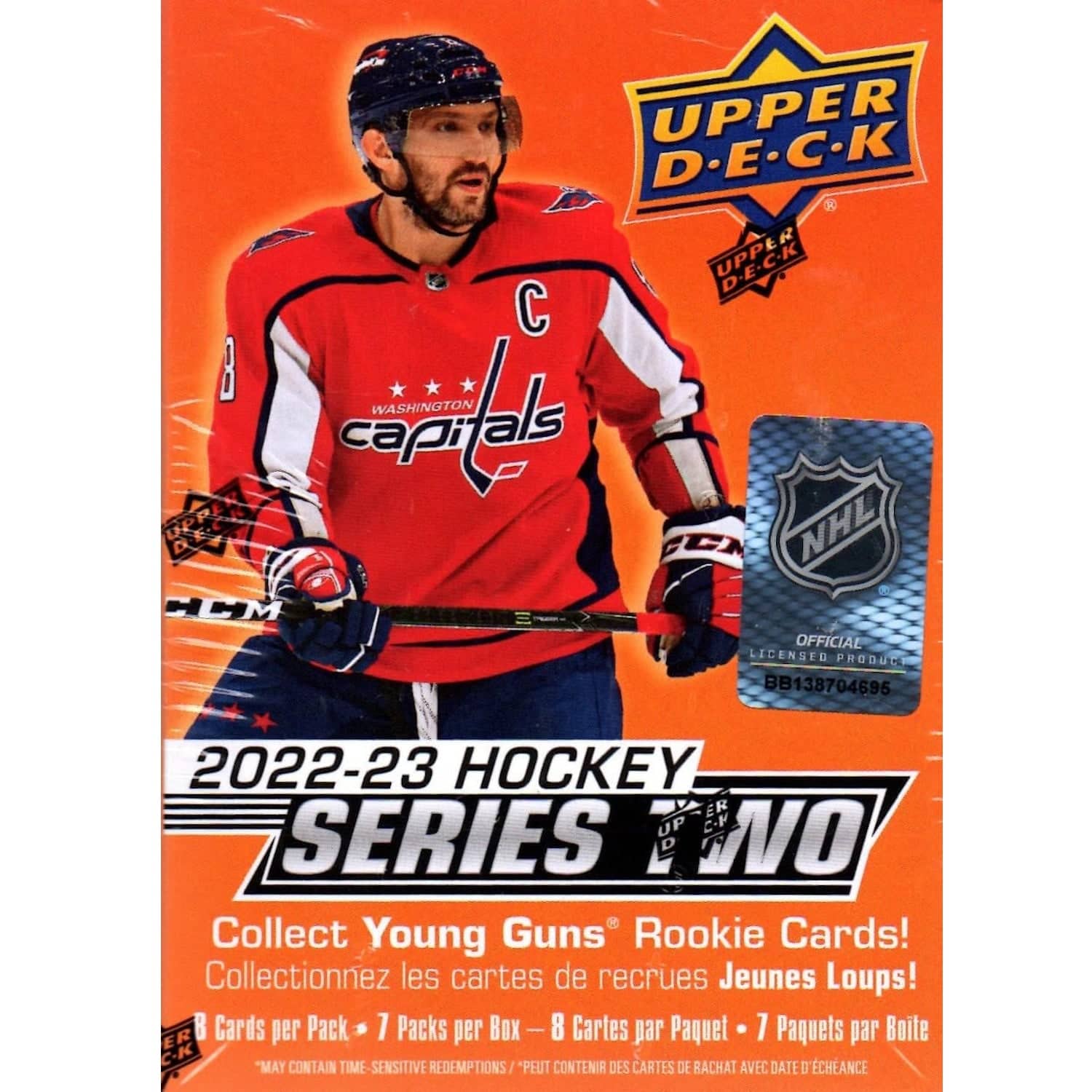2022-23 Upper Deck Series 2 Hockey - Blaster Box (56 Cards) price history on PriceWatchPro