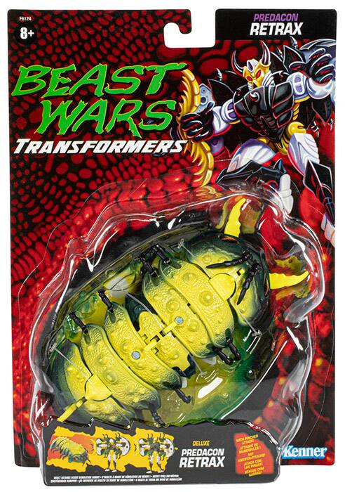 F6124 PREDACON 8+ RETRAX BEAST WARS TRANSFORMERS  
PINCHER DELUXE ATTACIO or ATTROUE PREDACON RETRAX CON LAS COM  
Kenner  
WORDER - andell FRIENCE - - -  - - DESOLICIDE FREIS -  
SINDOCARI