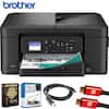 brother
Prompt Start 01
Quality Normal
Paper Type Plain Paper
Paper Size
Clear/ Back
Settings
OK
Stop/ Exit
Scan
Web
Start
Color
WORK SMART IN
MFC-J1380DW
DECOCAR
26 MONTH
EXCLUSIVE
DECOCAR
USB-C CABLE
PLAN
PREMIUM PROTECTION
PRINTER ESSENTIALS