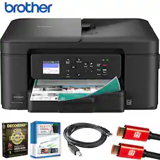 brother
Prompt Start 01
Quality Normal
Paper Type Plain Paper
Paper Size
Clear/ Back
Settings
OK
Stop/ Exit
Scan
Web
Start
Color
WORK SMART IN
MFC-J1380DW
DECOCAR
26 MONTH
EXCLUSIVE
DECOCAR
USB-C CABLE
PLAN
PREMIUM PROTECTION
PRINTER ESSENTIALS
