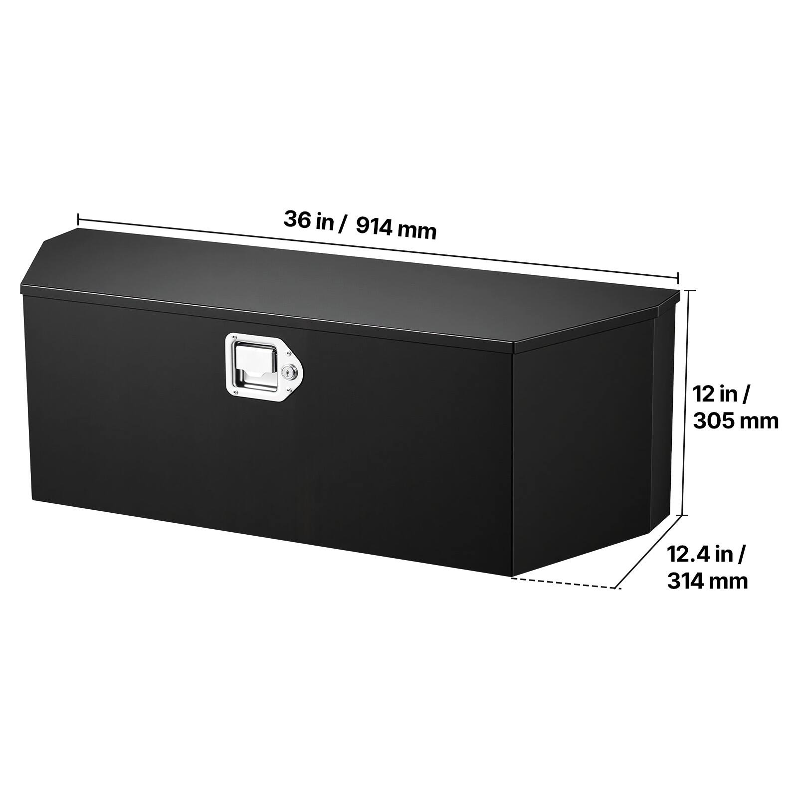 36 in / 914 mm  
12 in / 305 mm  
12.4 in / 314 mm