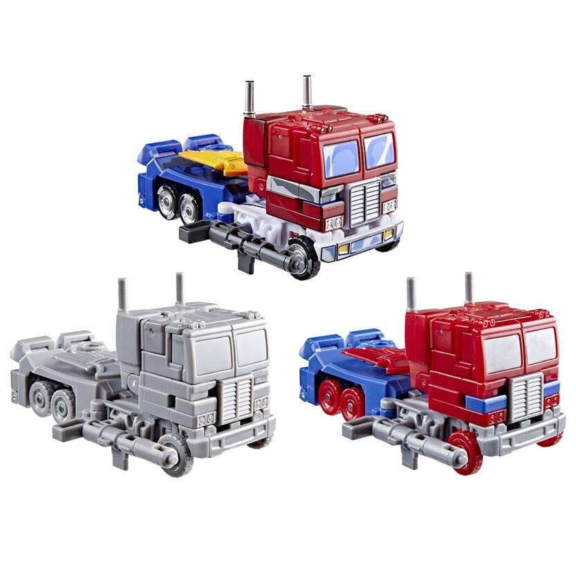 Alt View 5. Transformers - Transformers Spotlight Optimus Prime 3-Pack Studio Series Box Set | Hasbro Pulse.