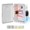 VEVOR
Electrical Enclosure
IP55
Rated voltage: 220-240V AC 50/60Hz
Rated current: 10A
Dimensions: 230x150x160mm
Material: ABS
CE
F
g ppstab 23051608