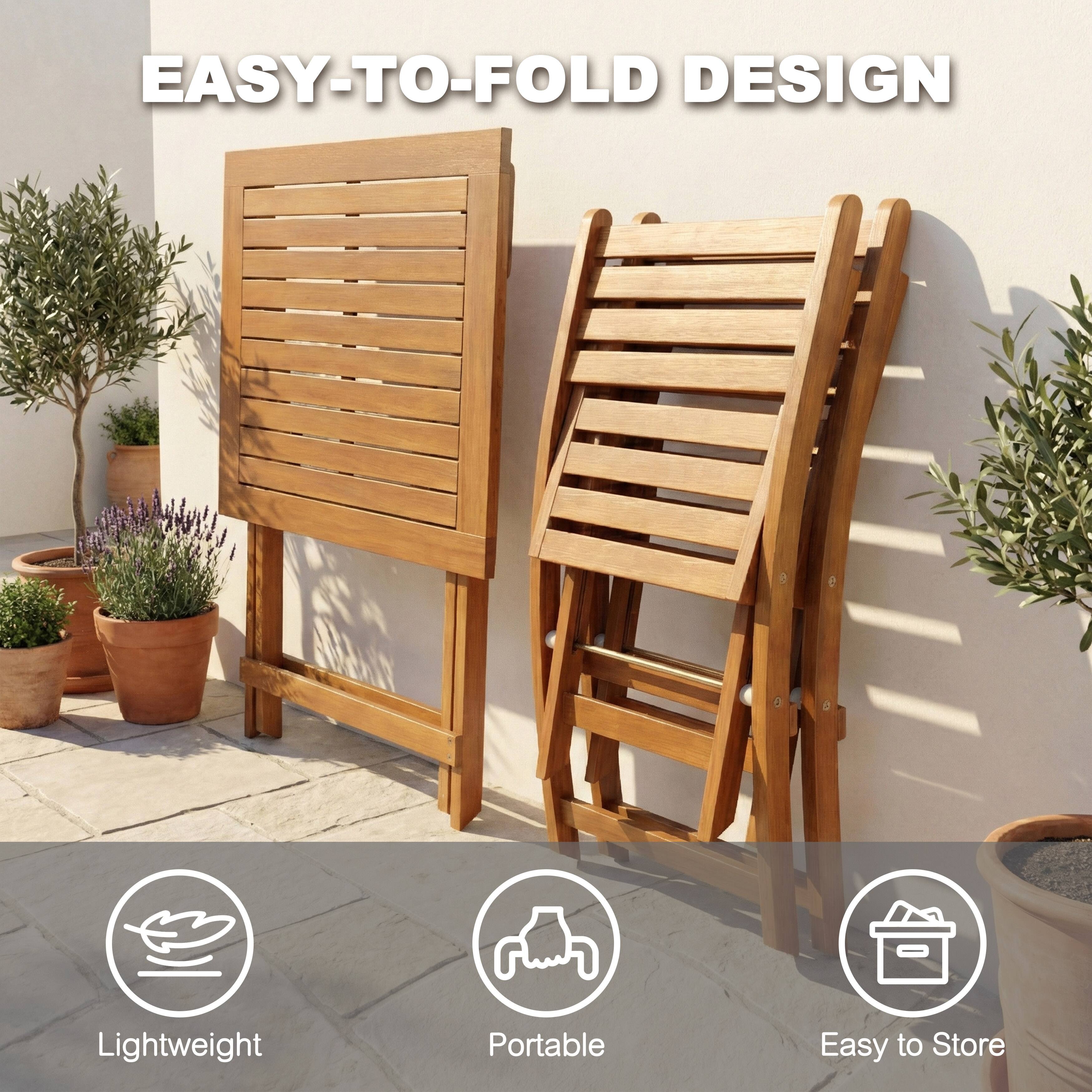 EASY-TO-FOLD DESIGN

Lightweight
Portable
Easy to Store