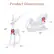 Product Dimensions
- Height: 48"
- Width: 36"
- Depth: 27"
- Width (Reindeer): 23"
- Depth (Reindeer): 13"
- Width (Sleigh): 27"
- Depth (Sleigh): 36"
- Height (Sleigh): 10"