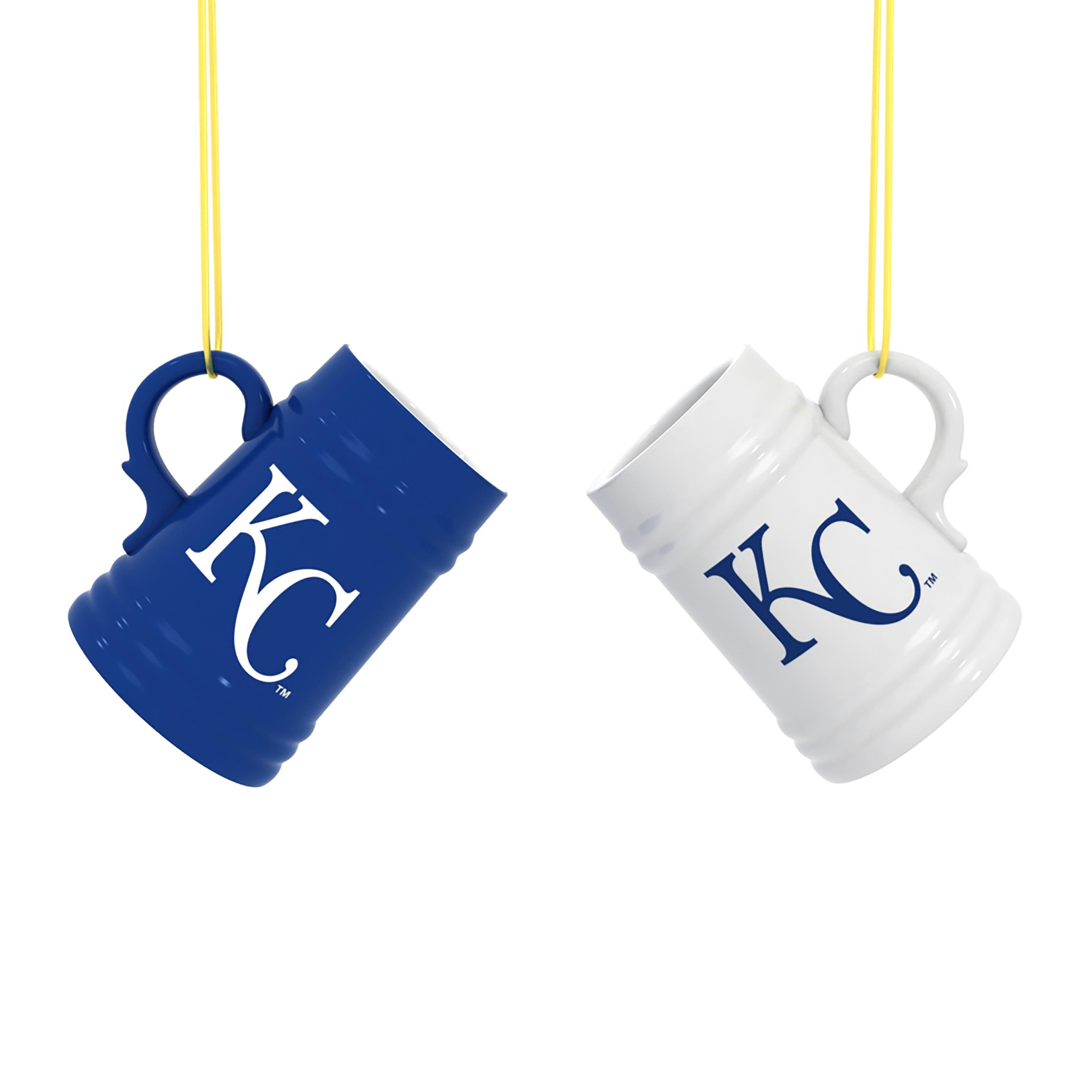 Front. Evergreen Enterprises - Kansas City Royals Two-Pack 3" Mini Stein Ornament Set - Multicolor.