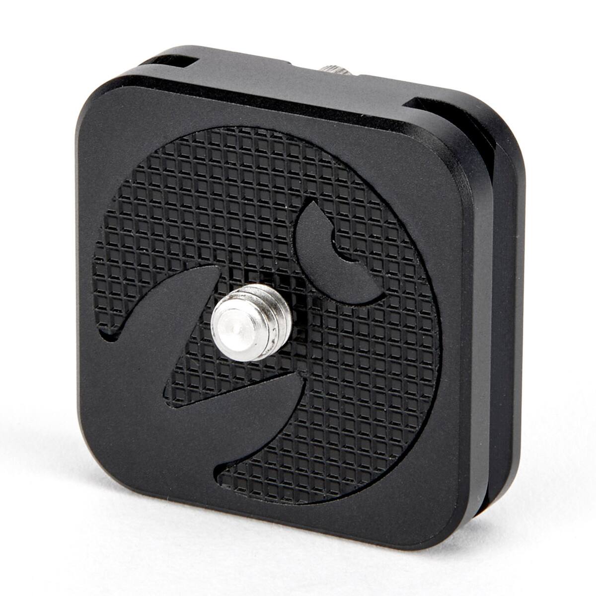 Alt View 3. 3 Legged Thing - 3 Legged Thing QR4-EQ 1.49x1.49" Arca Swiss Quick Release Plate, Darkness.