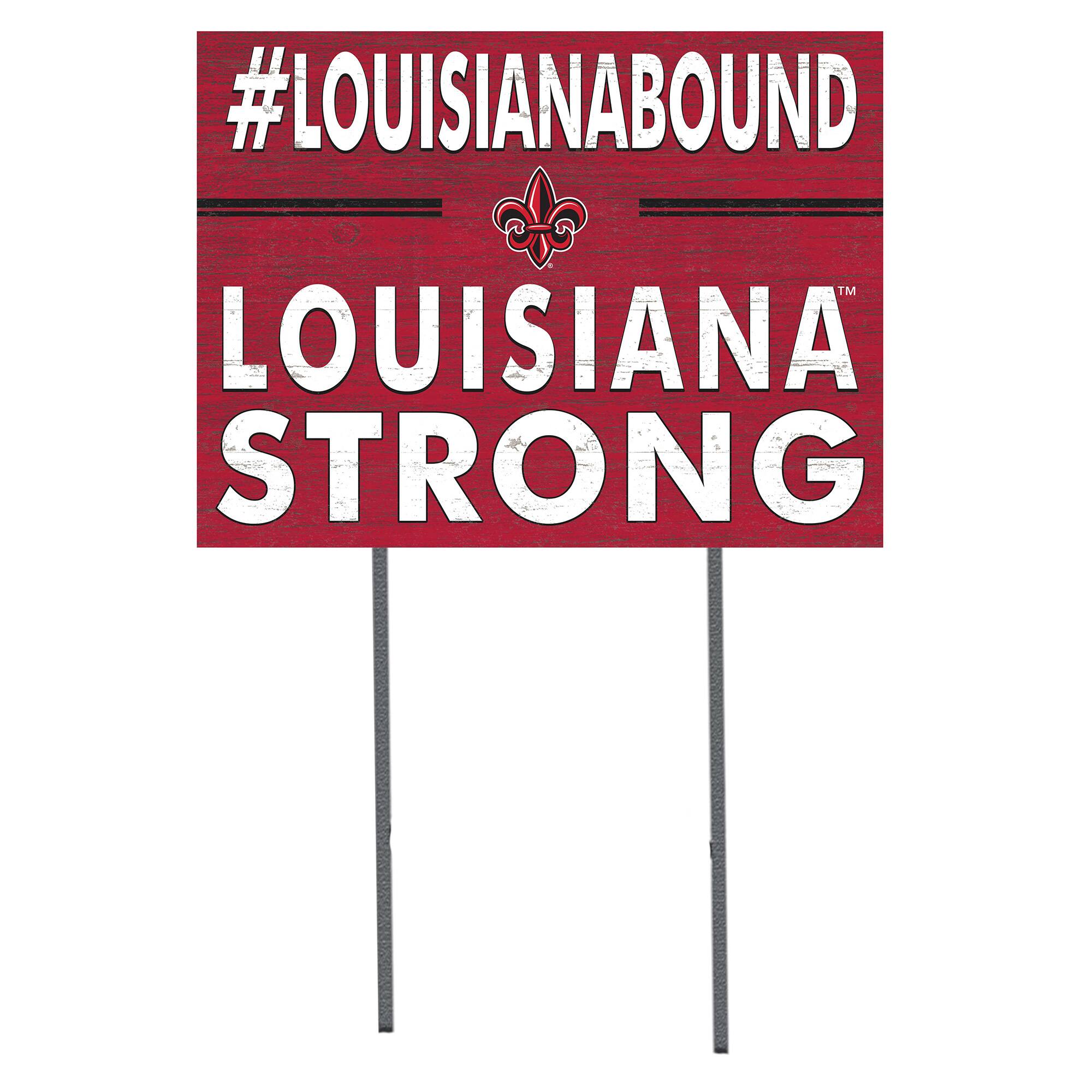 Louisiana Ragin' Cajuns 18'' x 24'' I Chose Lawn Sign