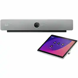 Cisco Consumer Products - Cisco Webex Room Bar (First Light Color) with Table-stand Room Navigator - CMOS - 3840 x 2160 Video (Content) - Unknown