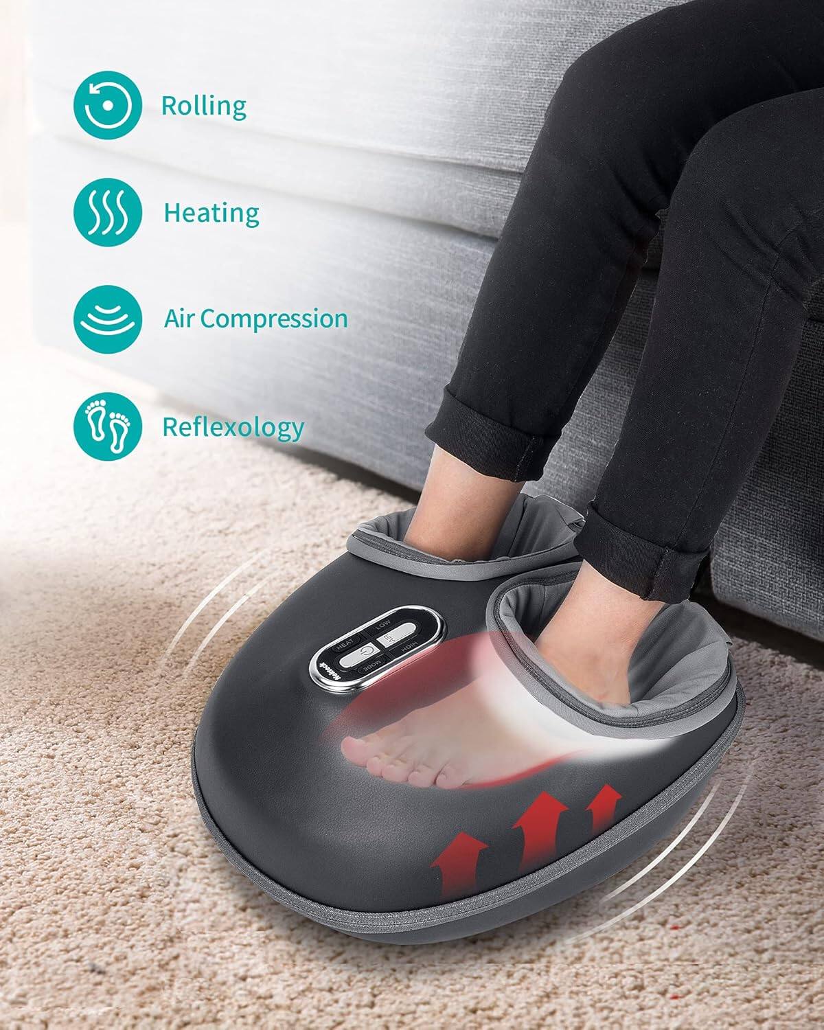 Rolling  
Heating  
Air Compression  
Reflexology  
HEAT Makteck  
LOW NK