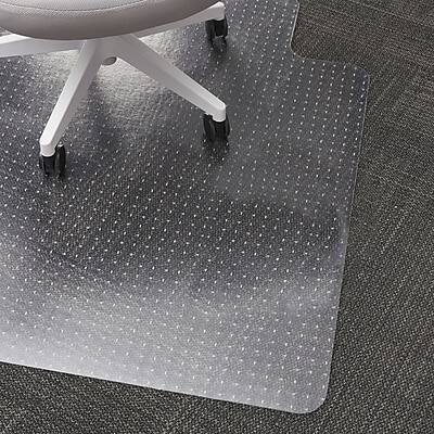 Alt View 1. Staples - Carpet Chair Mat, 36" x 48'', Flat-Pile - Clear.
