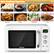 Auto Cooking Function
8 default menus are available
- Popcorn
- Beverage
- Potato
- Meat
- Reheat
- Pizza
- Vegetable
- Fish
COSTWAY
