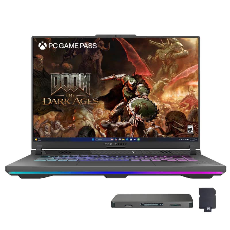 PC GAME PASS  
DOOM THE DARK AGES  
ROG STRIX