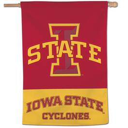 WinCraft - Iowa State Cyclones 28" x 40" Applique Vertical Banner - Multicolor