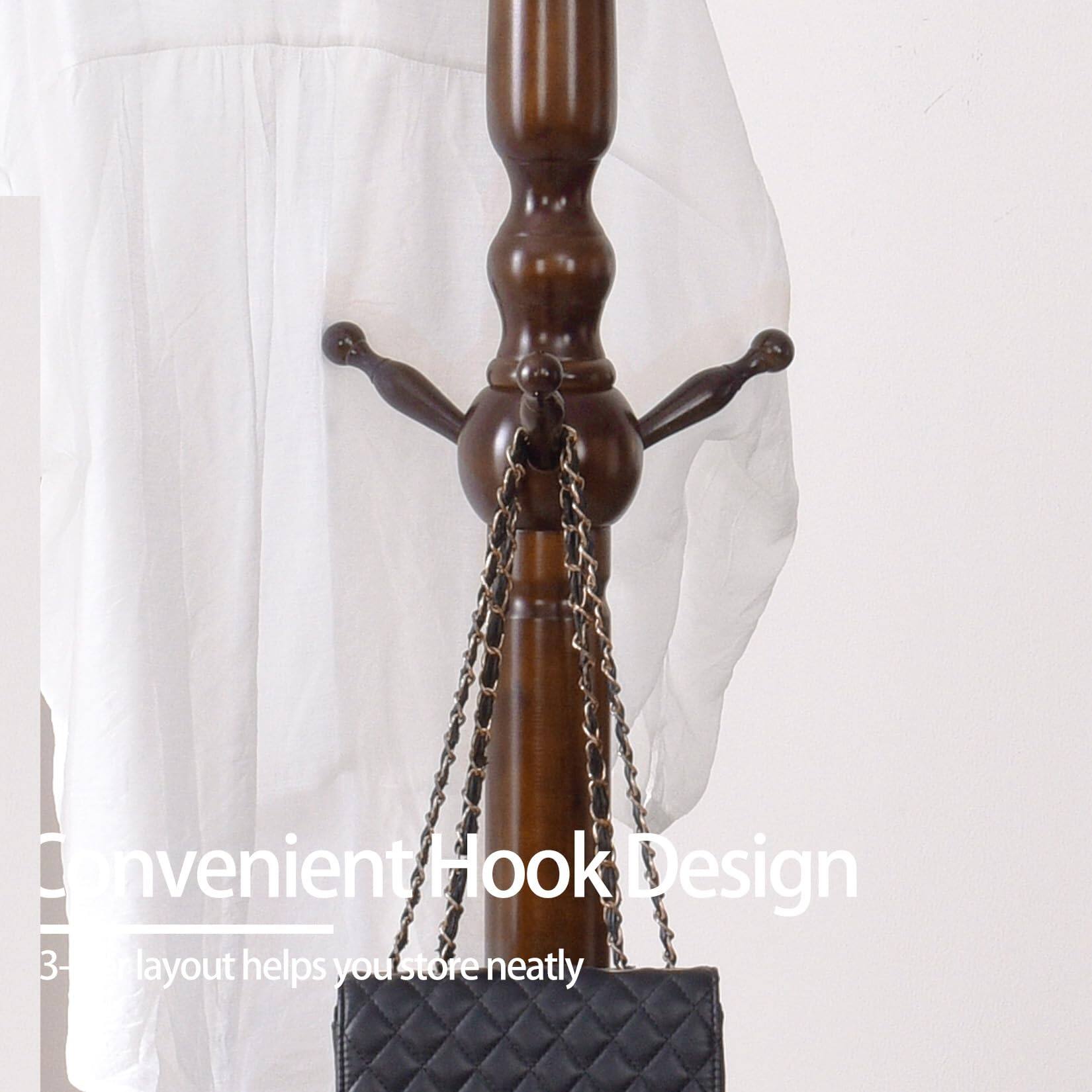 Convenient Hook Design  
3-1 layout helps you store neatly