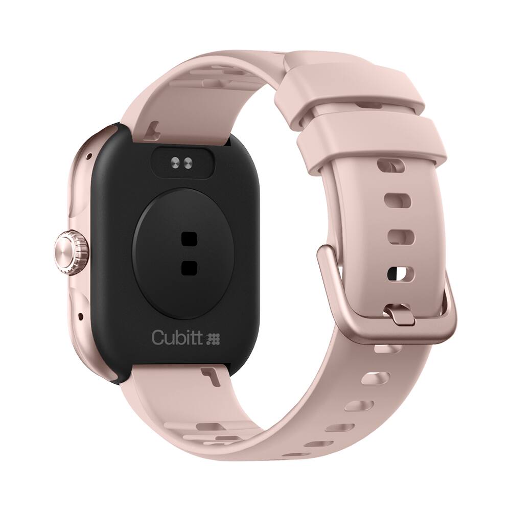Left. Cubitt - Cubitt VIVA Smartwatch / Fitness Tracker with 1.84" Touch AMOLED Screen - Pink.