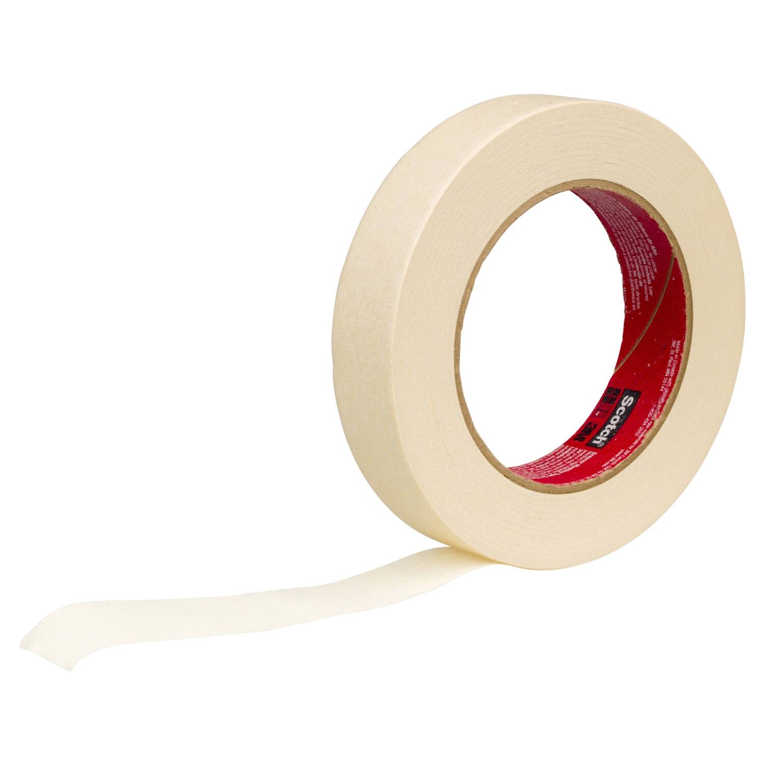 Angle. Scotch - Scotch 0.94 in. W X 60.1 yd L Beige Medium Strength Masking Tape 1 pk.