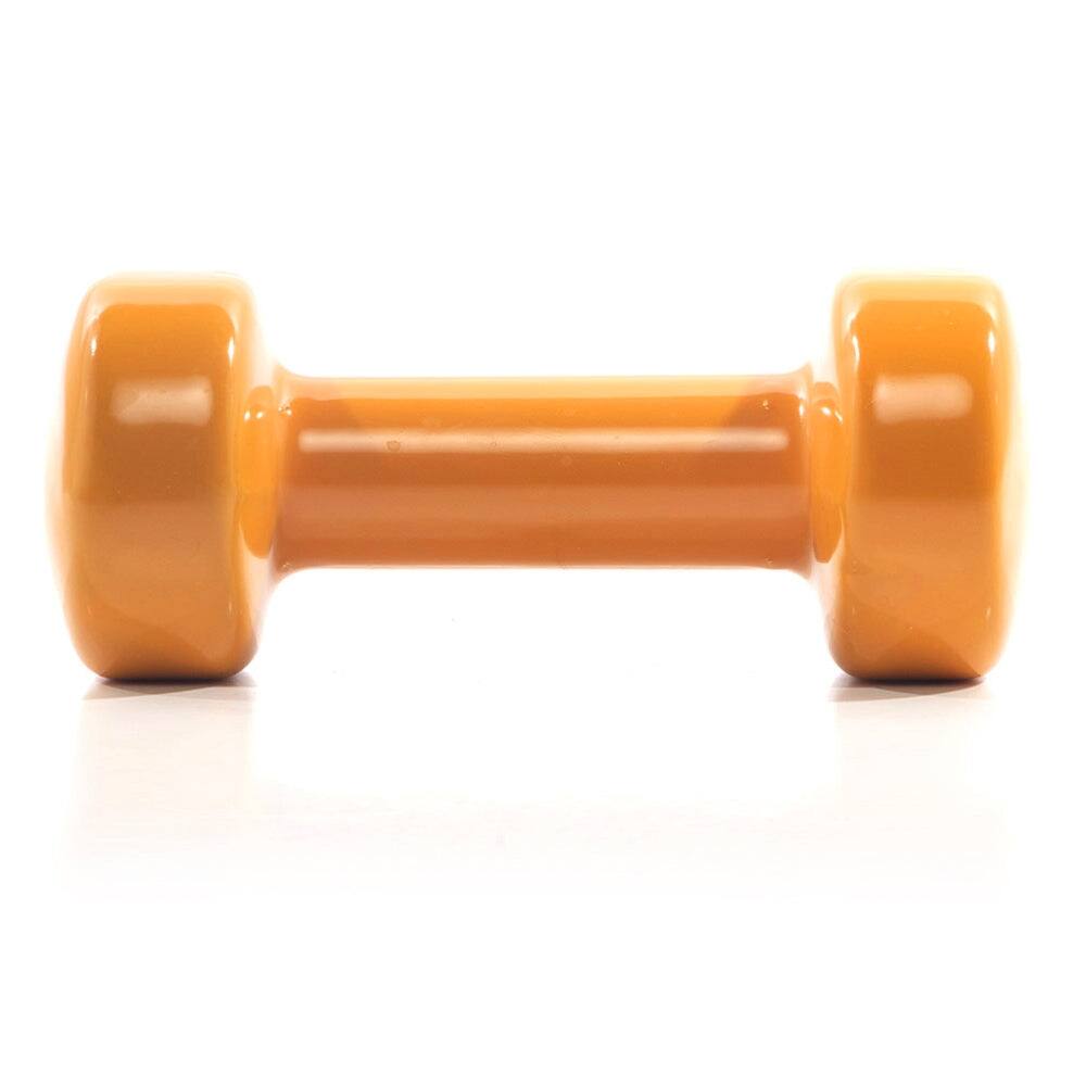 Alt View 1. Power Systems - 6 lbs Deluxe Vinyl Dumbbells Set, Pair of Dumbbell Weight with Non-Slip Grip - Black.