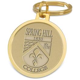 Jardine - Spring Hill Badgers Split-Wire Key Ring - Gold
