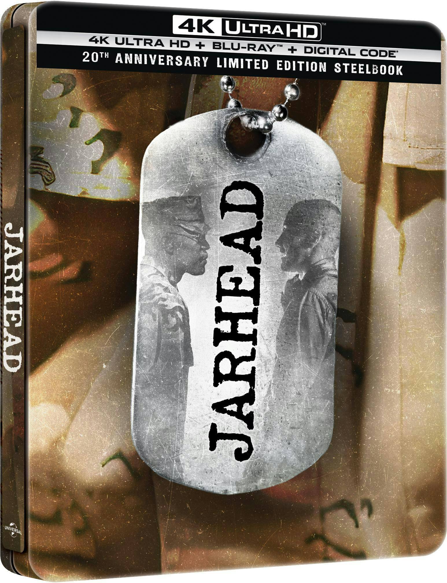 Back. Jarhead (20thAnniversary) (Steelbook)   - 4K Blu-Ray.