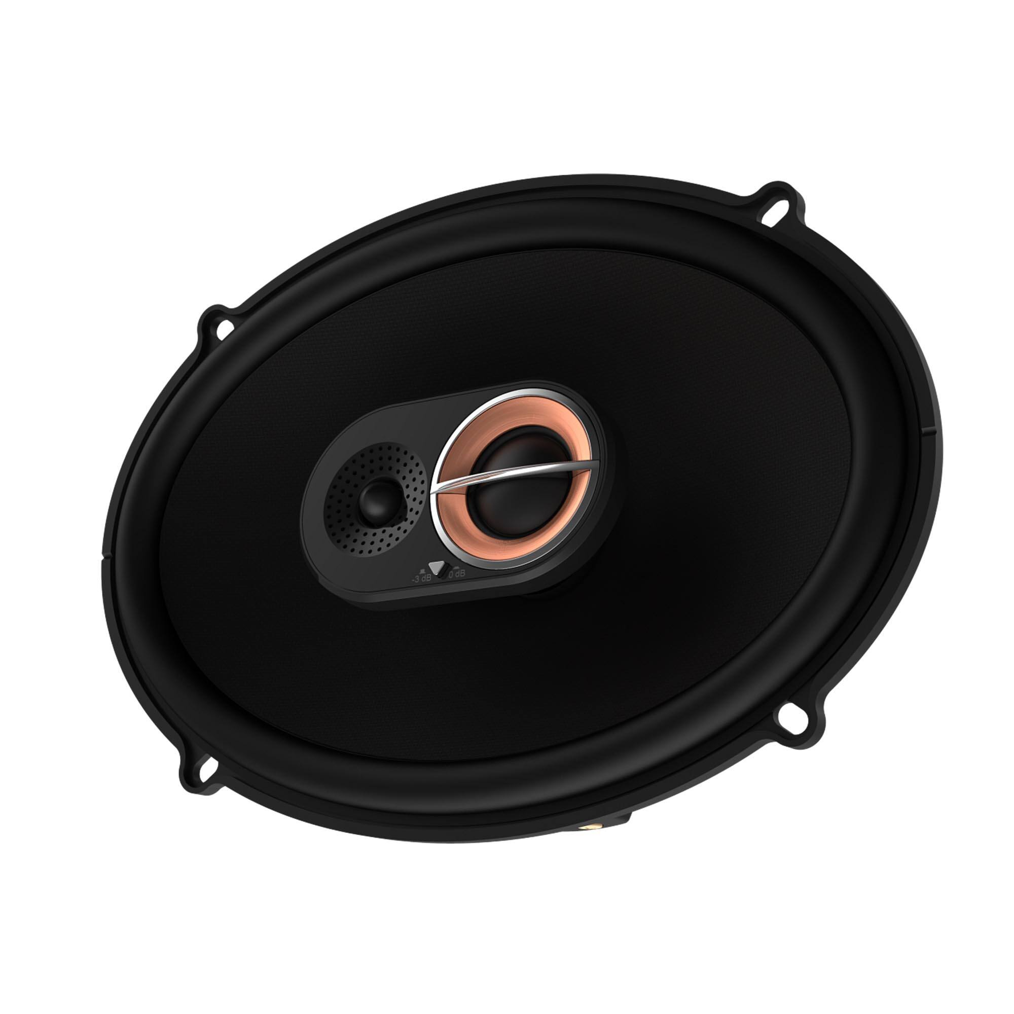 Alt View 10. Infinity - INFINITY KAPPA693M 6” x 9” three-way car audio multi-element speaker - Black.