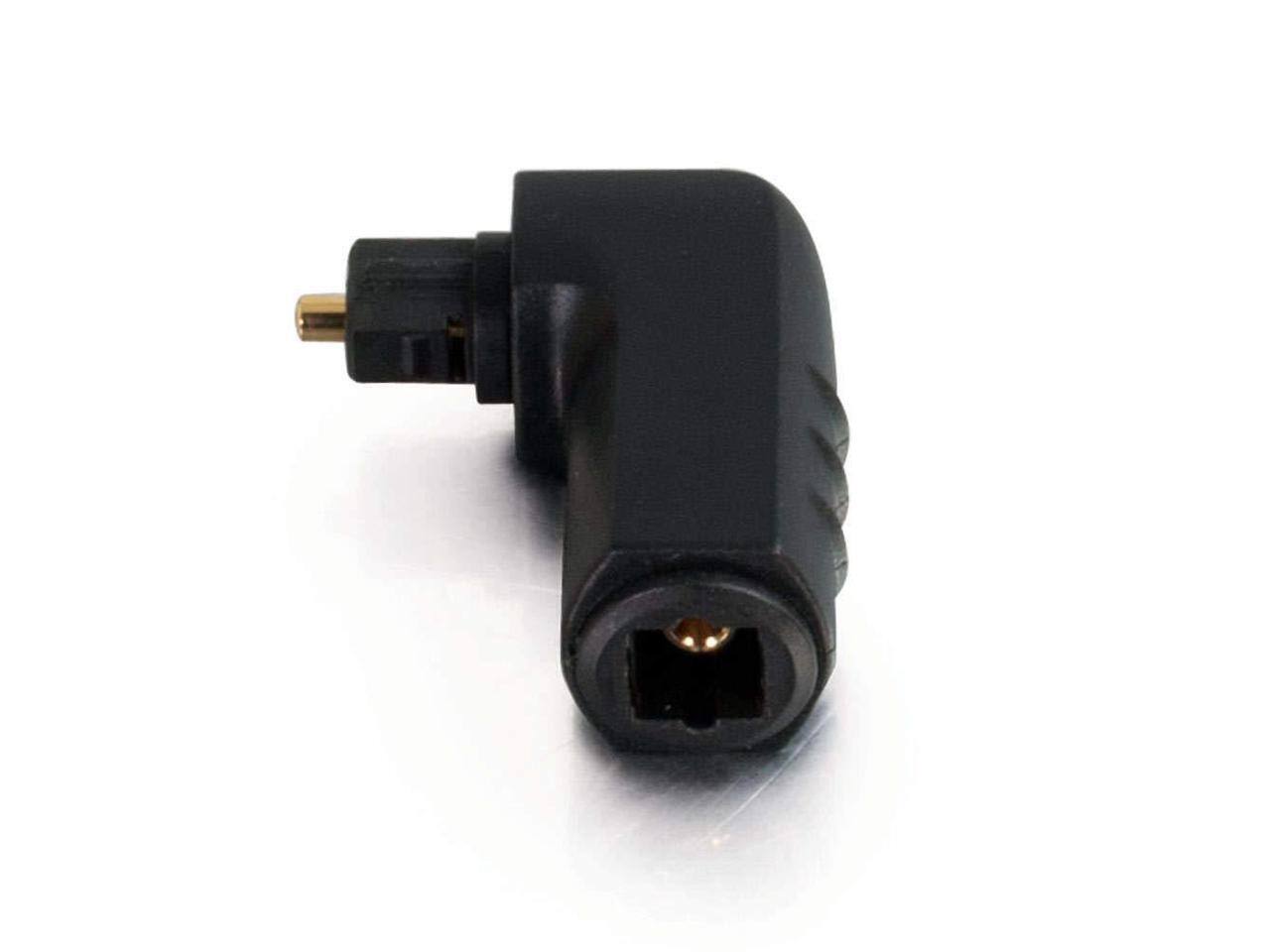 Alt View 9. Cables to Go - C2G 40016 VELOCITY™ RIGHT ANGLE TOSLINK® PORT SAVER ADAPTER.