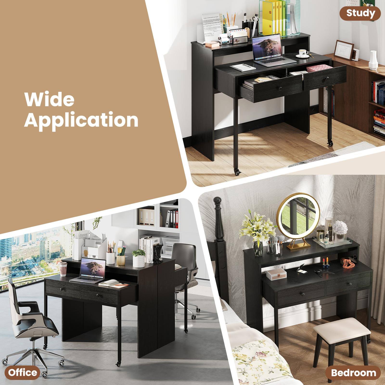 - Wide Application
- Study
- Office
- Bedroom