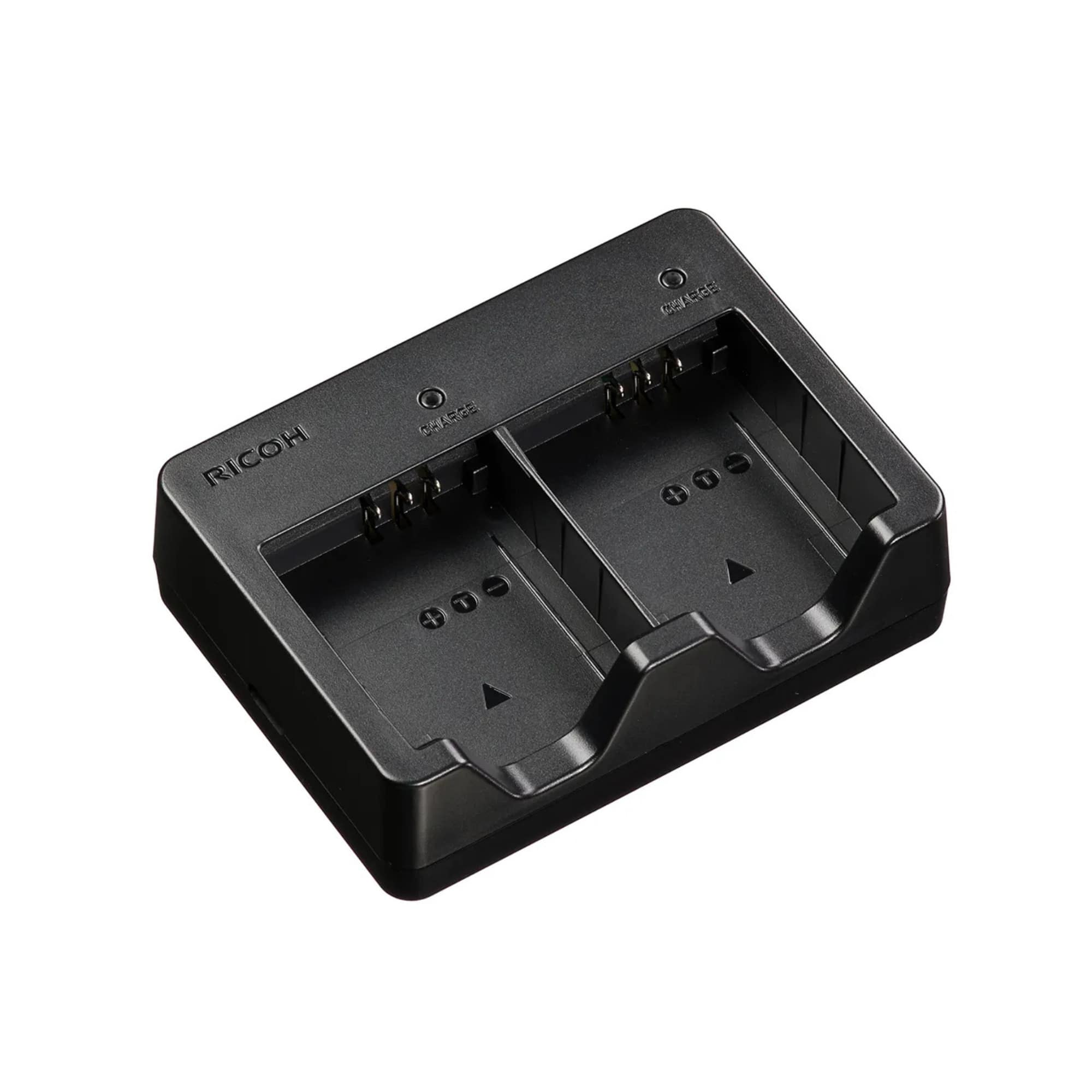 Ricoh - BJ-12 2-Bay Fast Charging Charger for DB-120 Battery
