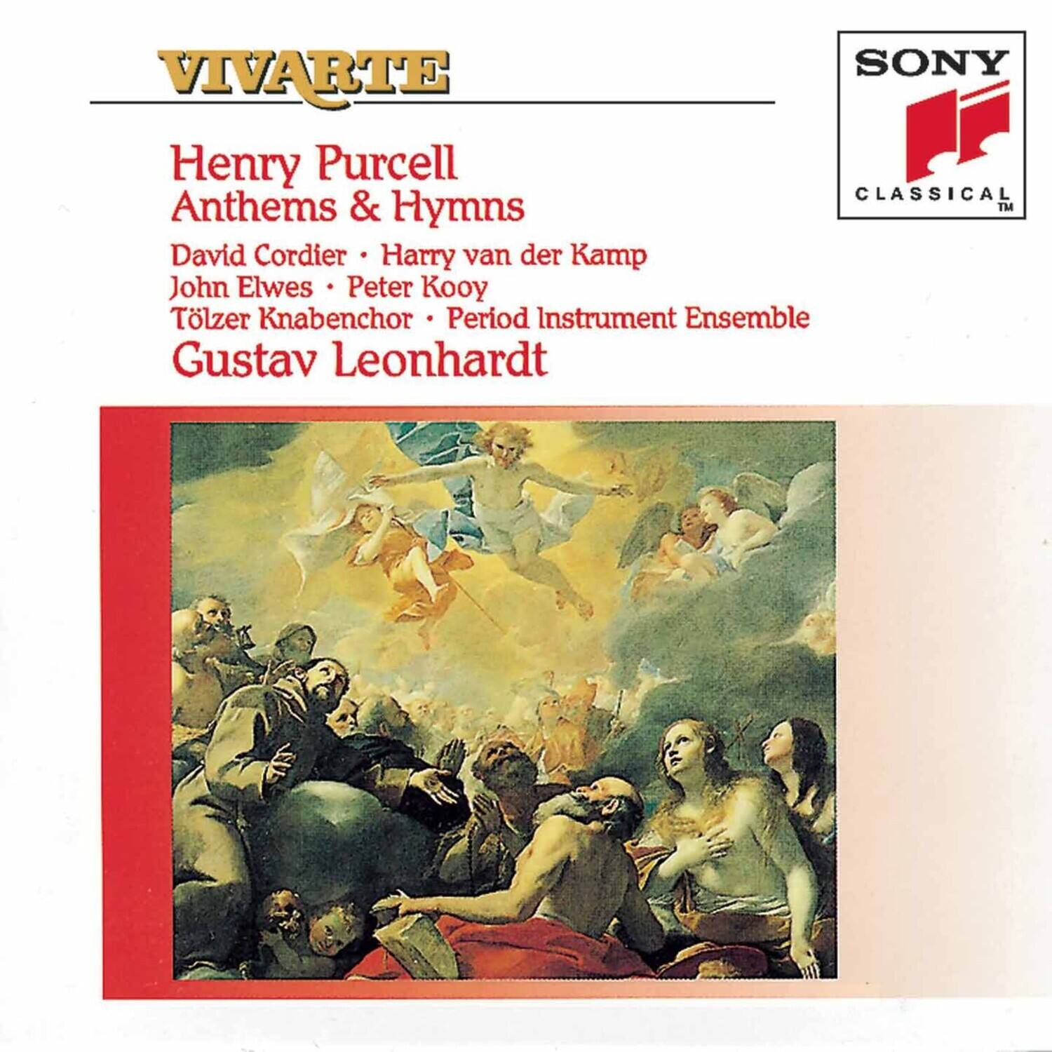 SONY  
CLASSICAL™

VIVARTE

Henry Purcell  
Anthem & Hymns

David Cordier • Harry van der Kamp  
John Elwes • Peter Kooij  
Töölzer Knabenchor • Period Instrument Ensemble  
Gustav Leonhardt