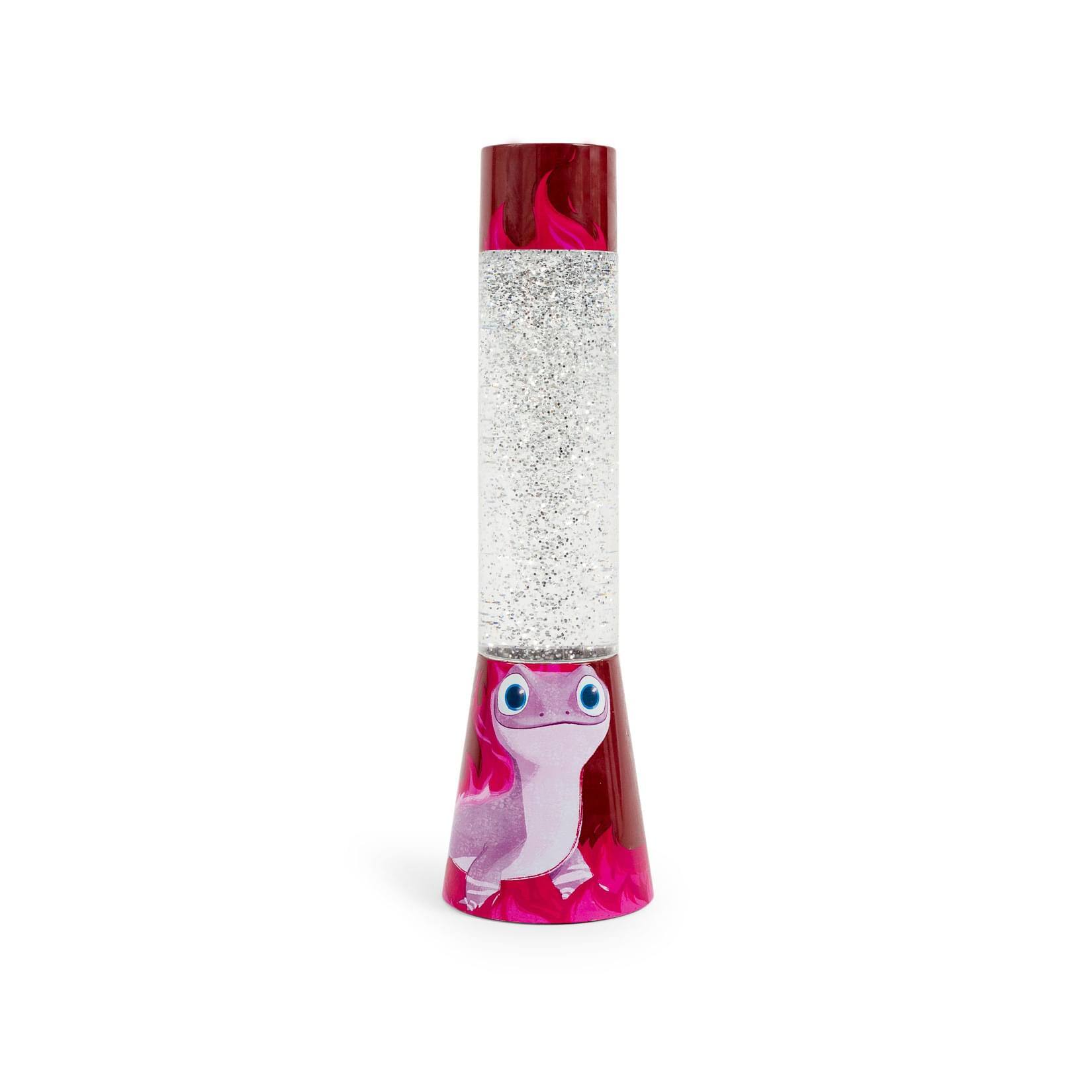 Ukonic - Disney Frozen 2 Bruni Salamander Glitter Motion Lamp | 12 Inches Tall - Purple
