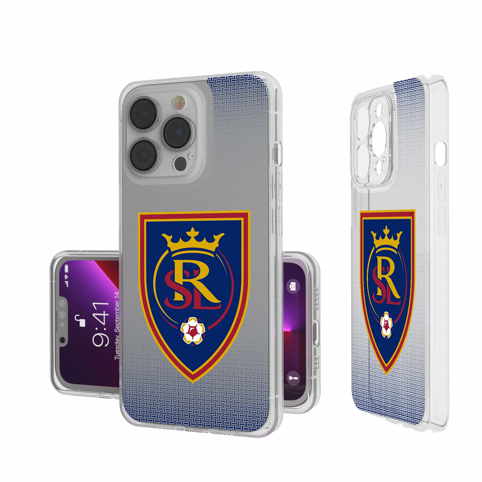 Keyscaper MLS Real Salt Lake Linen Logo iPhone Clear Case 15 Plus ...