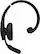 Left. BlueParrott - Pro B450 Wireless Bluetooth Mono Headset with 98% AI Voice Isolation Mics, ANC audio, and All-Day Comfort - Black.