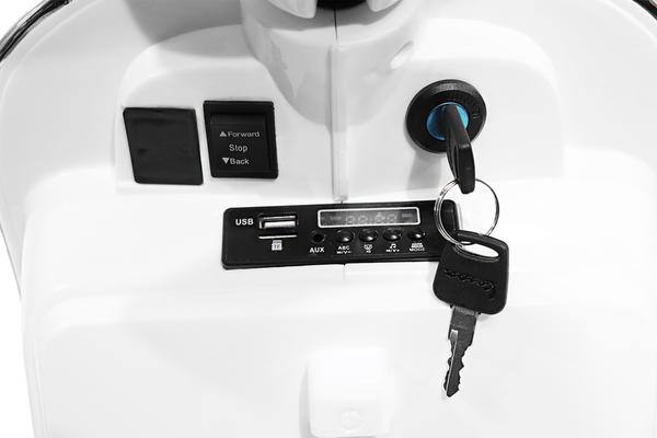 Forward Stop Back USB AUX ABC